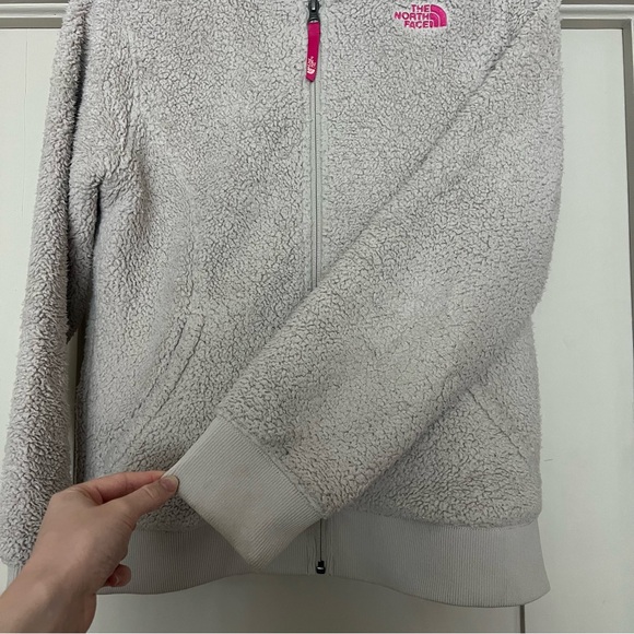 Girl’s The North Face Sherpa Bomber Jacket Size Extra Large - Picture 4 of 5